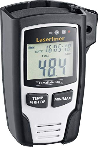Laserliner 082.031A - Misuratore Di Umidità Dell'Aria (Igrometro) 0% Rf 100% Rf Indicatore Di Allarme Antimuffa