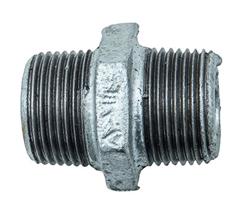 Masidef Member Of The Würth Group Cornat Nipplo Doppio Zincato 1", Vfb2801, Argento, 1 Zoll