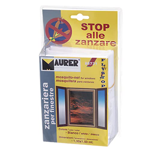 Kit Mosquitos Maurer Blanco Ventana130X150 Cm