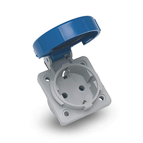 Famatel 13960-Base Ttl Incastro 2P, 16 A, Ip67
