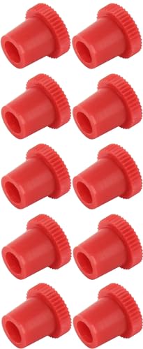 Cyclingcolors 10X Tappo Ingrassatori Testine Grasso Raccordo Cappuccio Trattore Moto Auto Tagliaerba Tosaerba Acciaio,