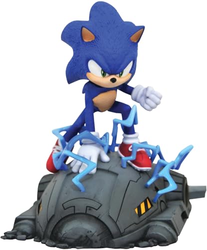 Diamond Select Toys Sonic The Hedgehog: Sonic Movie Gallery Pvc Statue (Jun212279)