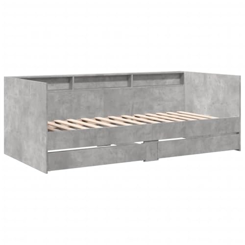 Vidaxl Divano Letto Con Cassetti Senza Materasso 100X200 Cm