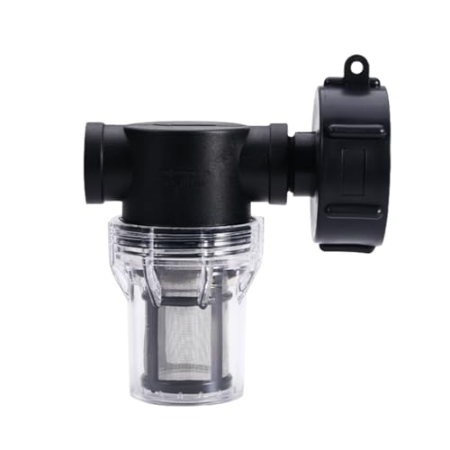 Collettore Di Acqua Piovana - Rubinetto Raccordo Serbatoio 1000 Litri Con Filtro E Adattatore S60 X 6 Per Tubo Da Giardino, Facile Da Installare Ed Ec