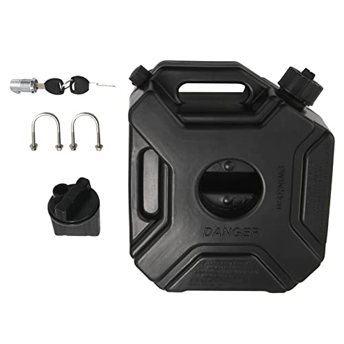 Nagoyuki Tanica Per Serbatoio Carburante Nera Da 5 Litri Tanica Per Serbatoio Carburante Per Di Tanica Per Taniche Di Con Serratura E Chiave