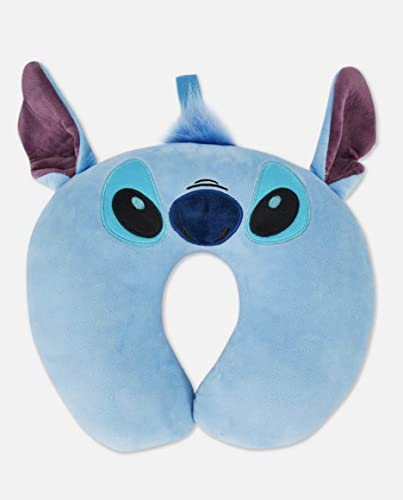 Primark - Cuscino Da Viaggio Per Il Collo, Motivo: Stitch Disney, Colore: Blu