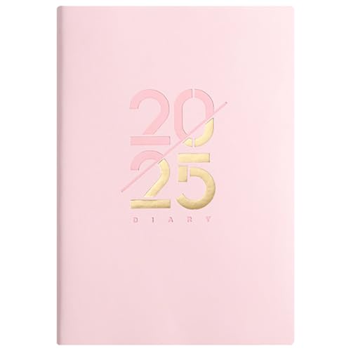 Fyjcxcmp 2025 Calendario Libro, 2025, Produttività Piano Giornaliero, Femmina Maschio Agenda, Goal-Setting Ore Planner Notebook, Calendario Produttivi
