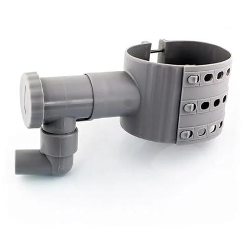 Recuperatore/Collettore Di Acqua Piovana In Pvc Grigio Per Discesa Da 75 A 100 Mm + Sega A Campana E Rubinetto