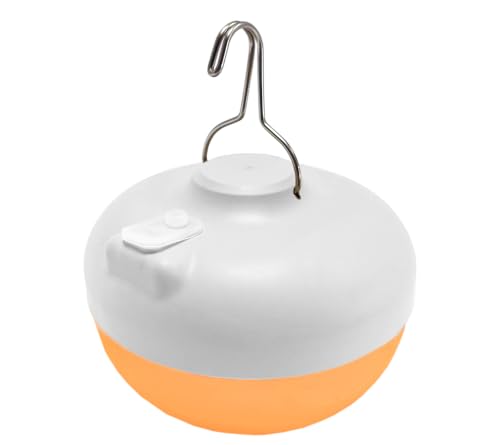 Newgarden Lampada Decorativa Ed Emergenza Led Cherry Warm Ultra Calda 1800K. Lampadina Portatile Con Gancio E Magnete, Senza Fili Con Batteria Ricaric