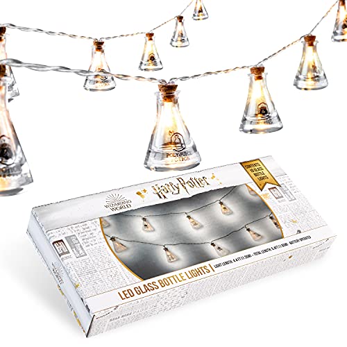 Harry Potter Catena Luminosa Interno - Ghirlanda Led Batteria - Idea Regalo - Decorazioni Camera Da Letto Casa