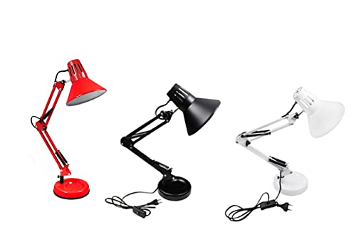 Driwei Lampada Da Scrivania Con Braccio Snodabile Luce Da Tavolo E27 Orientabile Td101