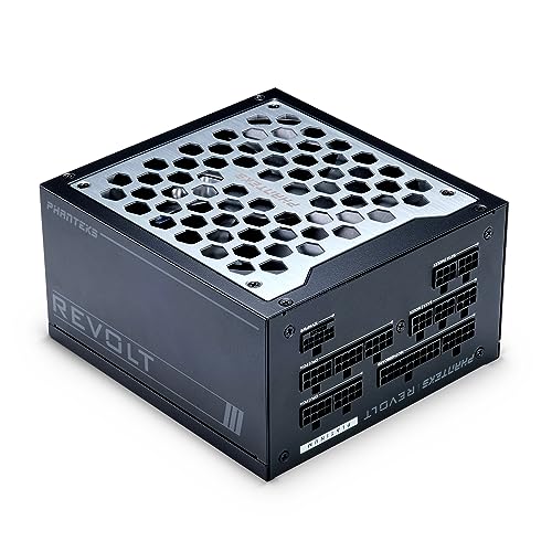 Phanteks Revolt 1000W Platinum, Atx 3.0, Pcie 5.0, Vollmodular - 1000 Watt, Schwarz