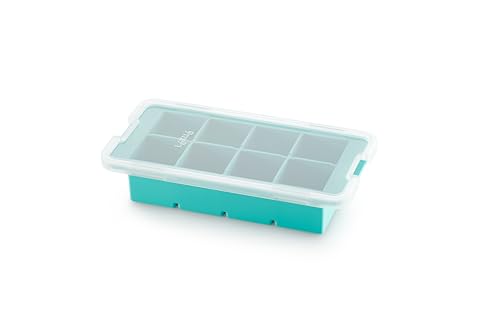 Lékué Vassoio In Silicone Per Cubetti Di Ghiaccio Xl Quadrato