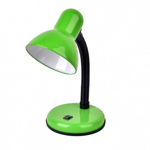 Zarivy Flexo Iodio 1Xe27 Verde, Design Moderno Ed Elegante. Dimensioni: 30 X 14 X 14 Cm. Ideale Per Illuminare Spazi Di Lavoro O Di Riposo, Combinando