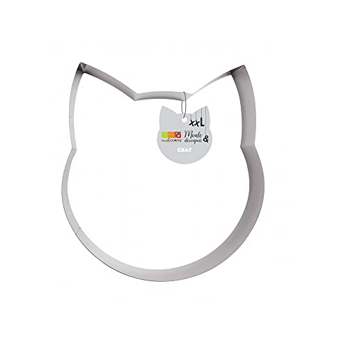 Stampo Per Tagliacarte In Acciaio Inox Xxl "Chat"