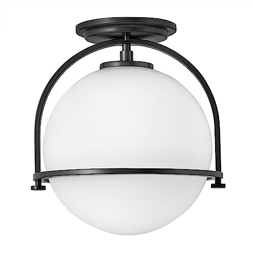 Elstead Hinkley Somerset Globe Lampada Da Soffitto Nero