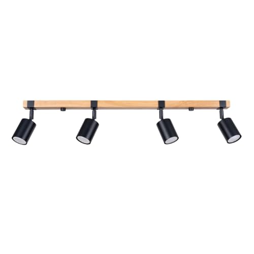 Sollux Lighting - Lampada Fager - Plafond - Lampada Decorativa - Lampada Led - Basso Consumo Energetico - Lunga Durata - Gu10, 4X Max 10W Led, ~230V,