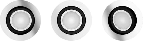 Philips Hue Faretto Da Incasso Intelligente Milliskin Hue Recessed Rotondo In Alluminio, 1 X 5 W