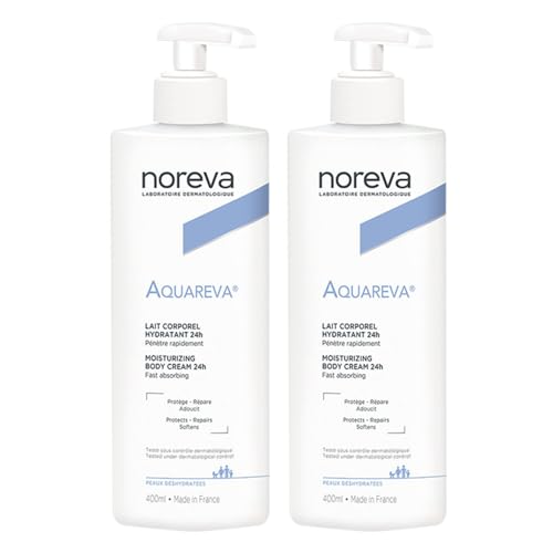 Noreva Aquareva 24H Moisturizing Body Cream 2 X 400Ml By Noreva