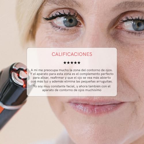 Masderm | Apparecchio Radiofrequenza Viso Contorno Occhi | Massaggiatore Viso | Pulizia Face | Macchina Hifu Professionale | Galvanica Rassodante Face