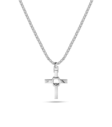 Police Collana Fio Peagn2211311 Marca, Argento, Única, Metallo, Nessuna Pietra Preziosa