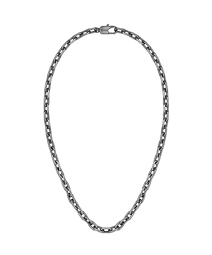 Boss Jewelry Collana A Catena E Braccialetto Da Uomo Collezione Kane In Acciaio Inossidabile Con Maglie Architettoniche