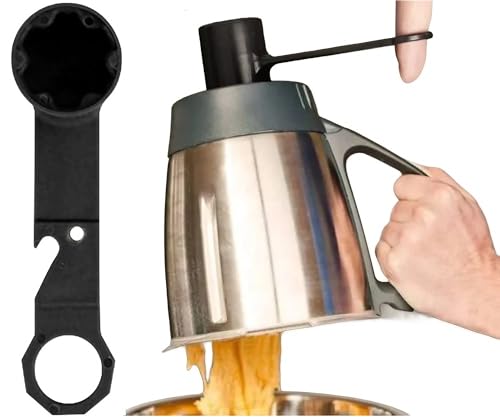 Al Badil Smerigliatrice Per Pasta Bimby, Rimuovere Facilmente La Pasta Pesante E Appiccicosa Dalla Ciotola Del Frullatore Bimby Con Questa Chiave Di D