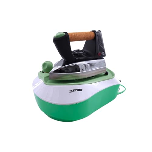 Zephir, Ferro Da Stiro Con Caldaia 2300W, Serbatoio 0,85L, Pressione 3.5 Bar, Pulsante Getto Vapore Continuo, Termostato Regolabile Per Diversi Tessut