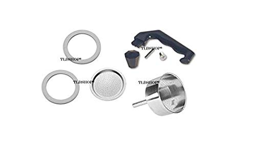 Tldshop® - Kit Di Ricambio Per Caffettiera - Moka (2 Tazze)