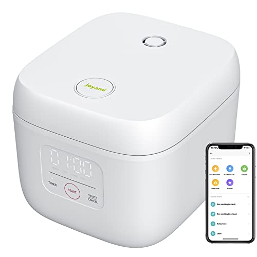 Joyami Mi Smart Couciriso Intelligente Smart Rice Cooker 0.8L 3.5 Tazze Interno Antiaderente Per 6 Ciotole Fino A 3 Persone Mantenere Caldo Modalità P