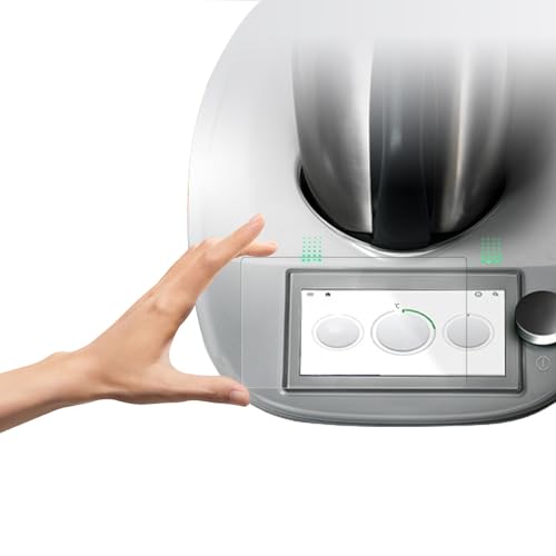 Pellicola Protettiva Per Vorwerk Bimby Tm6, Accessori Bimby Tm6, Vetro Temperato Trasparente Per Schermo Protettivo Anti Graffio, 9H Smart Protezione