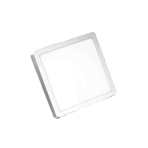 Downlight Led Quadrato Di Superficie 18W Luce Naturale, Ideale Per L'Illuminazione Di Spazi Interni E Decorazioni Moderne.