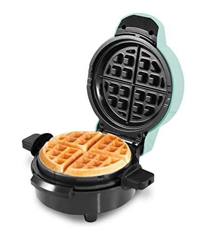 Elite Gourmet Ewm380M - Piastra Per Waffle Con Rivestimento Antiaderente E Soffice, 1,5 Pollici, Per Arrosti, Cheto, Snack, Panini, Uova, Facile Da Pu
