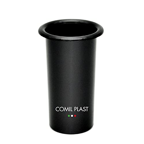 Comil Plast | Portafiori Interno In Plastica Per Vaso Da Cimitero Colore Nero | Diametro 5 Cm, Altezza 10 Cm.