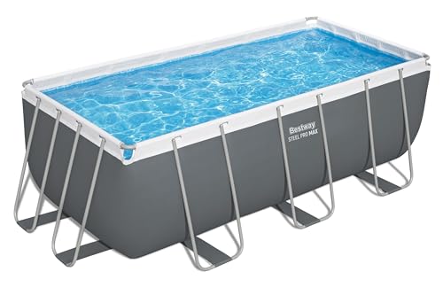 Bestway 5616P-7 Piscina Base Fuori Terra Steel Pro Max Da 412X201X122 Cm