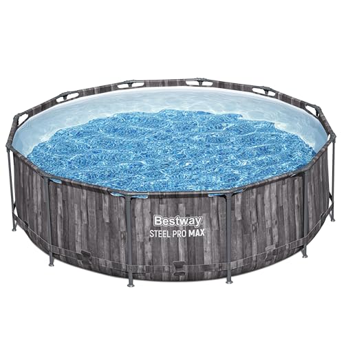 Bestway 5616A-7 Piscina Base Fuori Terra Steel Pro Max Da 366X100 Cm
