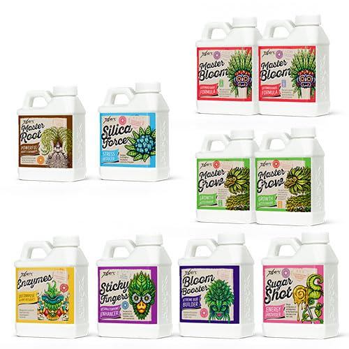 Xpert Nutrients Gamma Completa Di Fertilizzanti Liquidi Per Piante Da Interno/Esterno Confezioni Da 250 Ml Per Una Crescita Rapida E Una Fioritura Esp