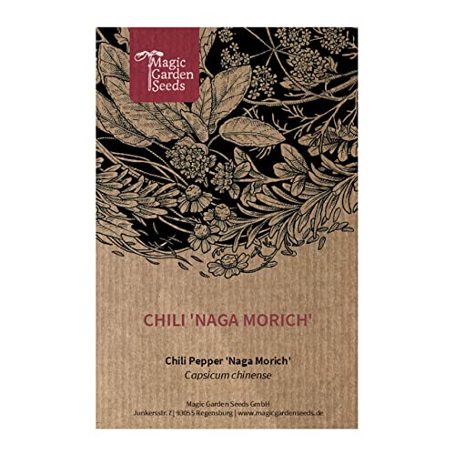 Peperoncino 'Naga Morich' (Capsicum Chinense) - Circa 10 Semi