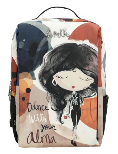 Anekke | Zaino Da Viaggio Donna Alma | Borsa Sintetica Da Donna Tasca Computer Integrata | 30 X 43 X 17 Cm | Multicolore, Multicolore, 30 X 43 X 17 Cm