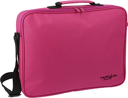 Grafoplás Collezione Multiline Tracolla Scuola, Rosa, 38 X 28 X 6 Cm, Multiline