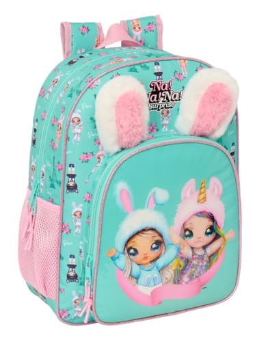Safta Nanana Bunny - Zaino Scuola Per Bambini, Adattabile A Carrozzina, Ideale Per Bambini In Età Scolare, Comodo E Versatile, Qualità E Resistenza, 3