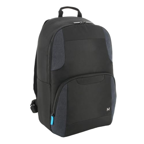 Mobilis Theone Basic - Zaino Per Computer Portatile, 15-17", Colore: Blu Navy