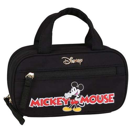 Disney Myszka Mickey Trousse Da Viaggio Con Cerniera (Mickey Mouse Nero)