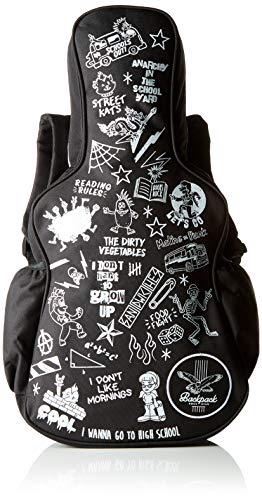 Suck Uk Mini Rucksack Für Jungen & Mädchen Zainetto Per Bambini, 54 Cm, Nero (Black/White)
