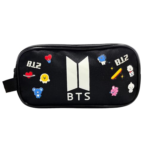 Wkxinxuan Bts Astuccio Scuola, Bts Astuccio Piccolo, Bts Portapenne Astuccio, Astuccio Portapenne, Pencil Case, Astuccio Grande Capacità, Astuccio Pen