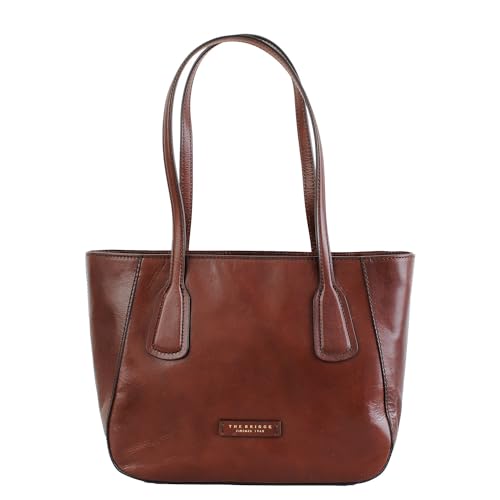 Thebridge Borsa Donna D Marrone 44160101.14 Maddalena Borsa Shopping Pelle Marrone Nd Scelta=P