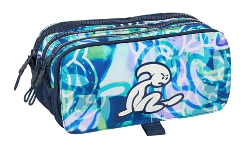 Safta El Bambino Kook - Astuccio Triplo Grande, Astuccio Per Bambini, Ideale Per Bambini In Età Scolastica, Comodo E Versatile, Qualità E Resistenza,