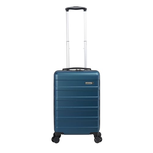 Cabin Max Anode 55X35X25 Valigia Viaggio Aereo Bagaglio A Mano, Leggero Trolley A Guscio Rigido, Serratura Integrata - Ita, Air France, Klm -44L