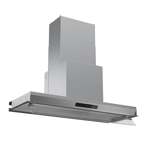 Cappa Da Incasso Silverline 3129.9.733.27 - Cappa Cucina Da 90 Cm, Installazione Incasso, Tipologia Filtrante [Classe Di Efficienza Energetica A]
