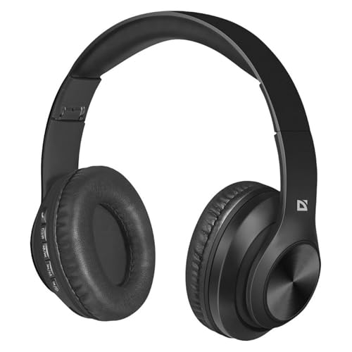 Defender Cuffie Marca Modello Cuffie Stereo Wireless Freemotion B552 Nero, Bluetooth